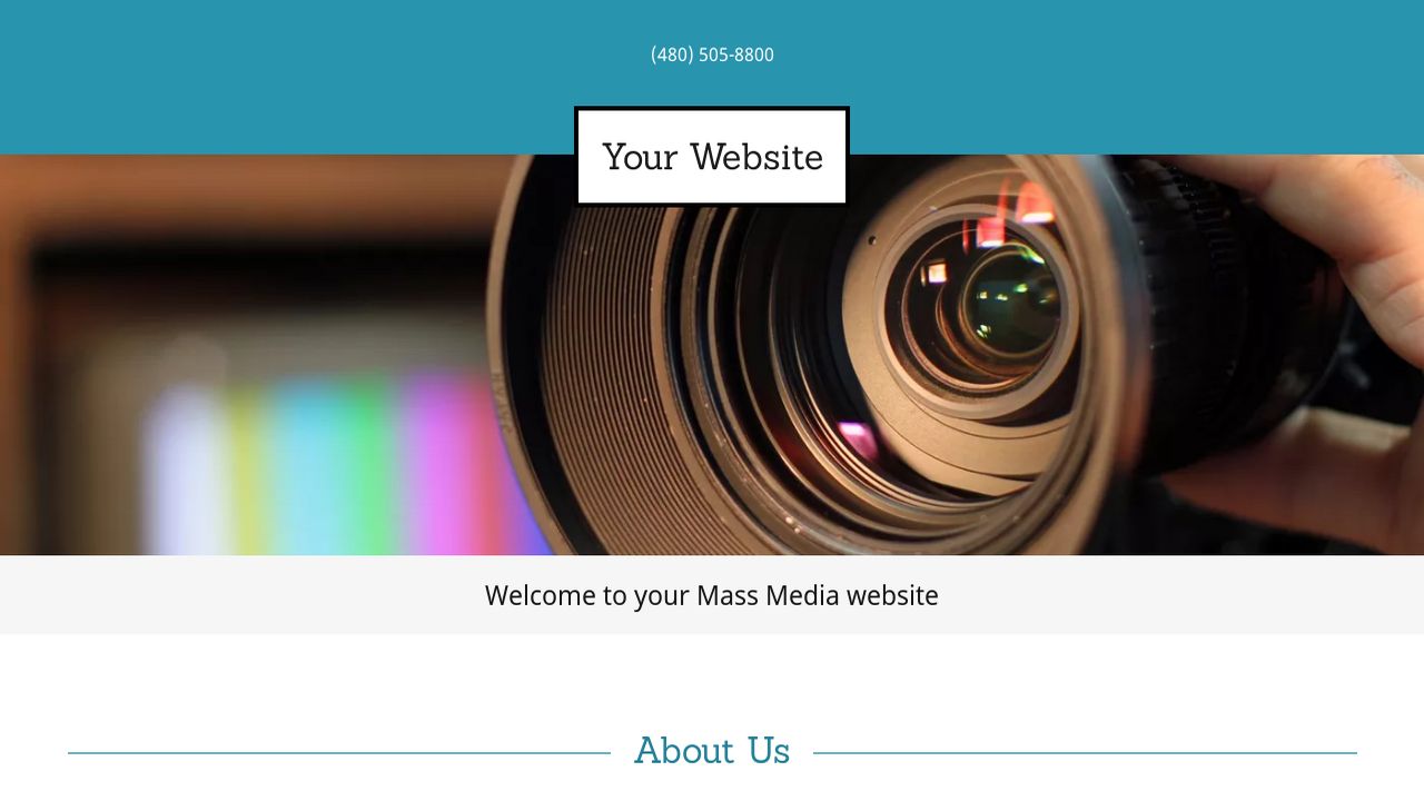 Mass Media Website: Example 4