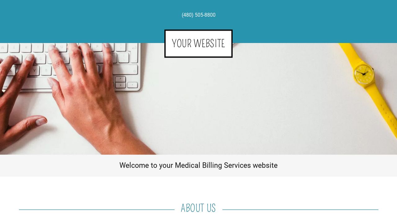 Medical Billing Services Website Templates GoDaddy