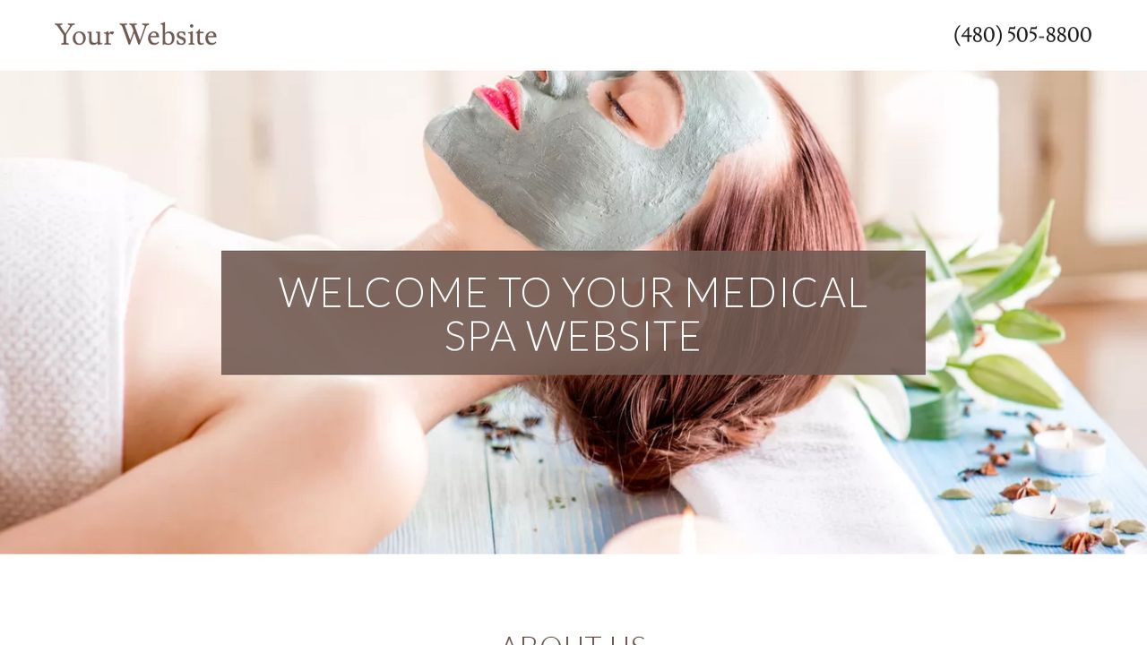 Medical Spa Website Template