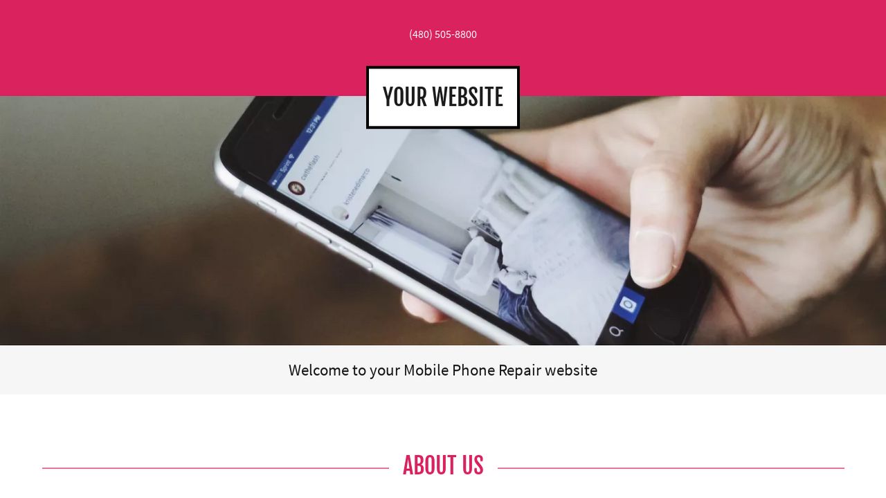 Example 13 Mobile Phone Repair Website Template | GoDaddy - 1280 x 720 jpeg 57kB