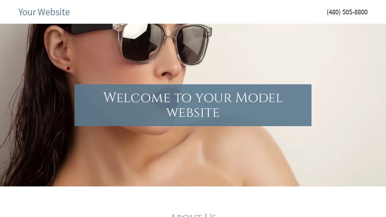 Model site Templates GoDaddy