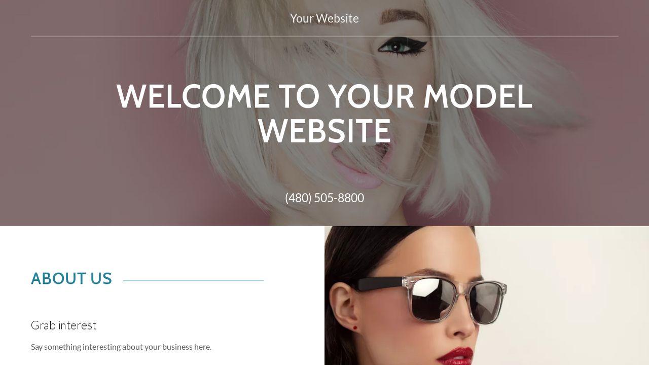 Model site Templates GoDaddy
