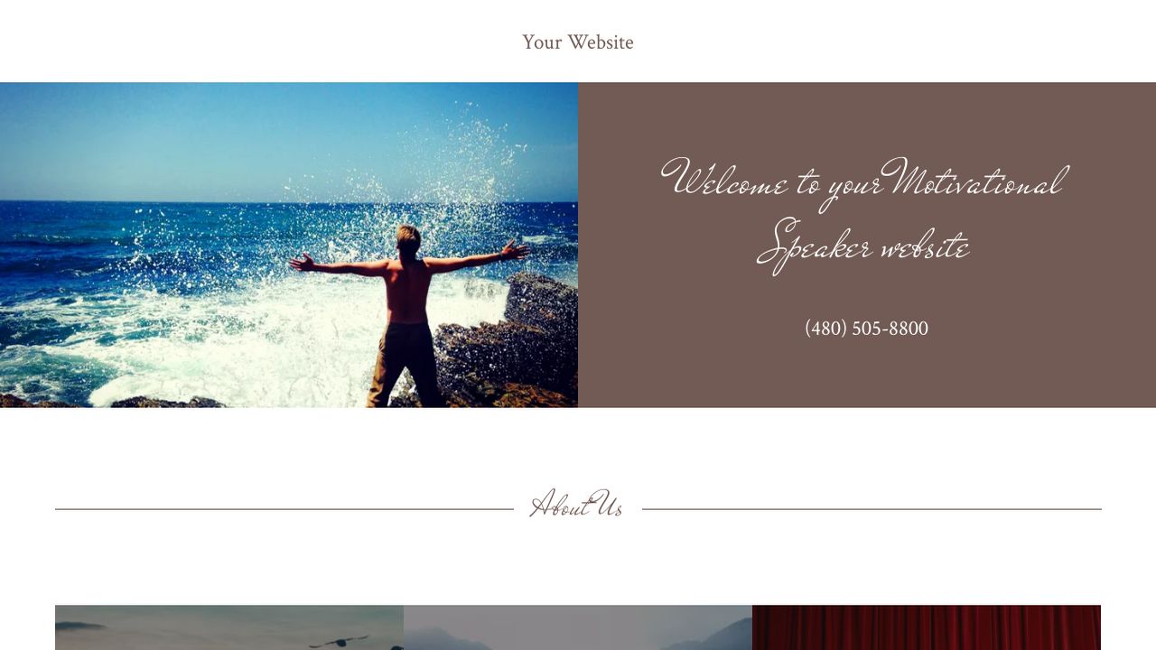 Website Templates For Motivational Speakers - Download Free Apps ...