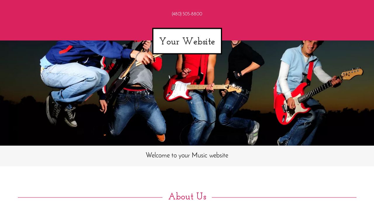 Music Website: Example 13