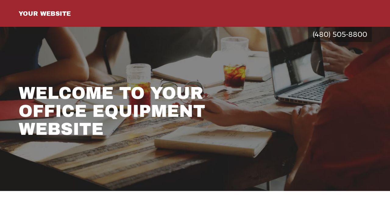 Office Equipment site Templates GoDaddy