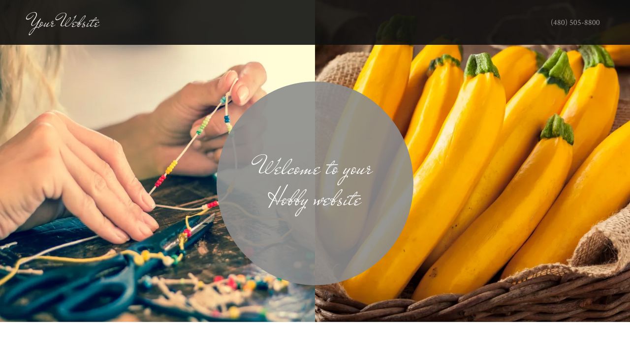 Hobby Website: Example 12