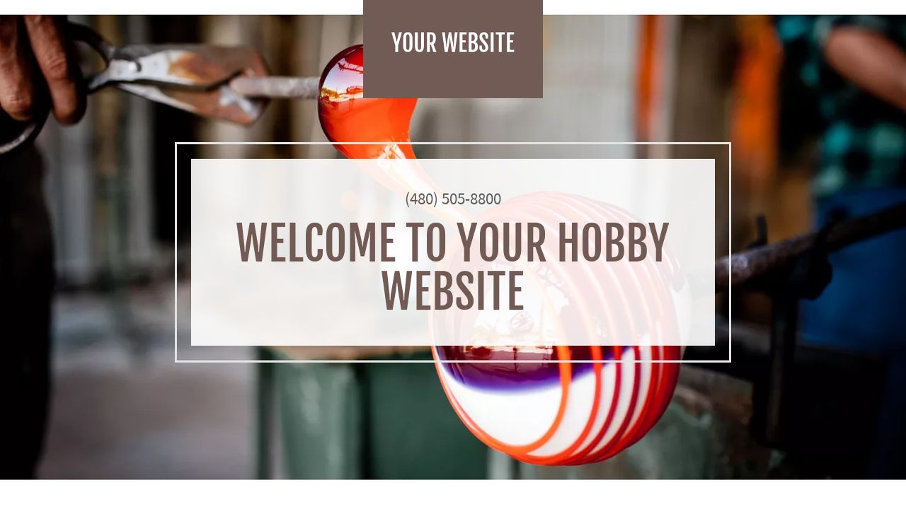 Hobby Website: Example 2
