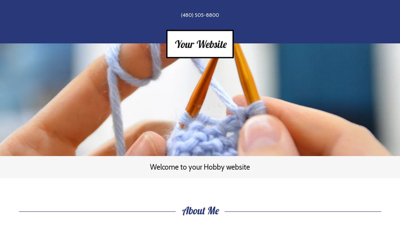 Hobby Website: Example 7