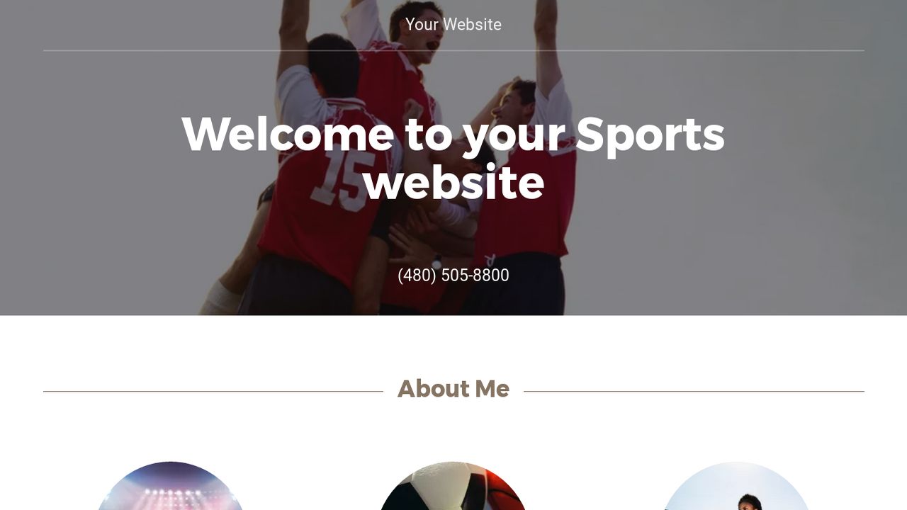 Sports Website Templates GoDaddy Sports Website Templates GoDaddy