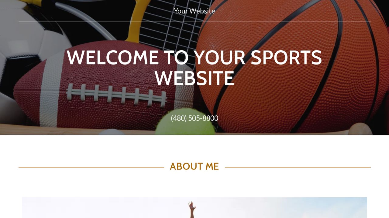 Sports Website Templates GoDaddy Sports Website Templates GoDaddy