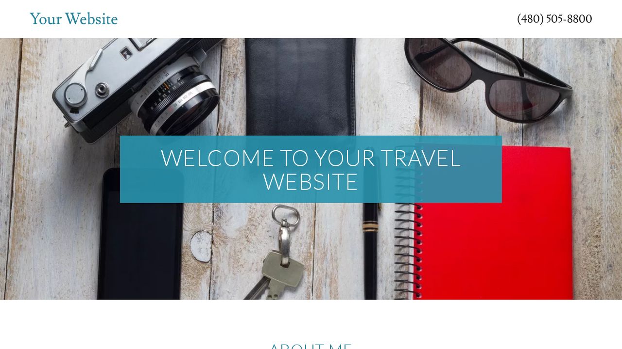Travel Website: Example 3