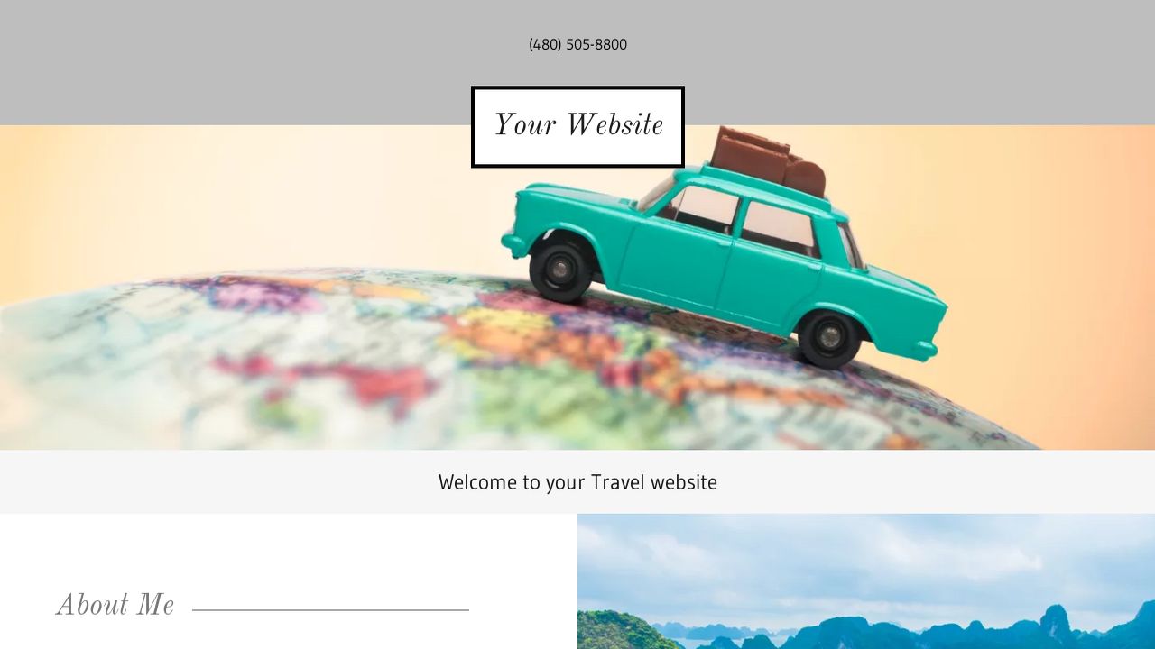 Travel Website: Example 5