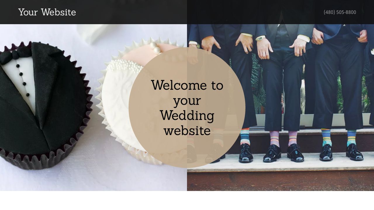 Wedding Website: Example 16