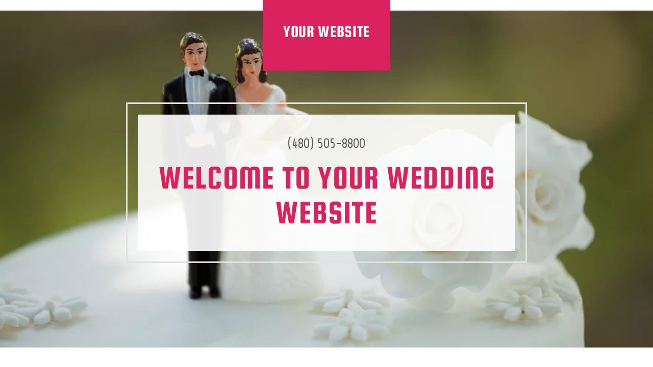 Wedding Website: Example 6