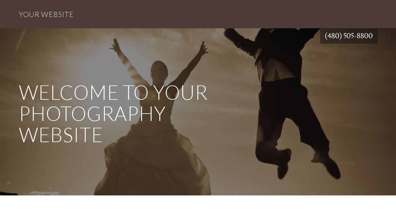 Photography Website: Example 15