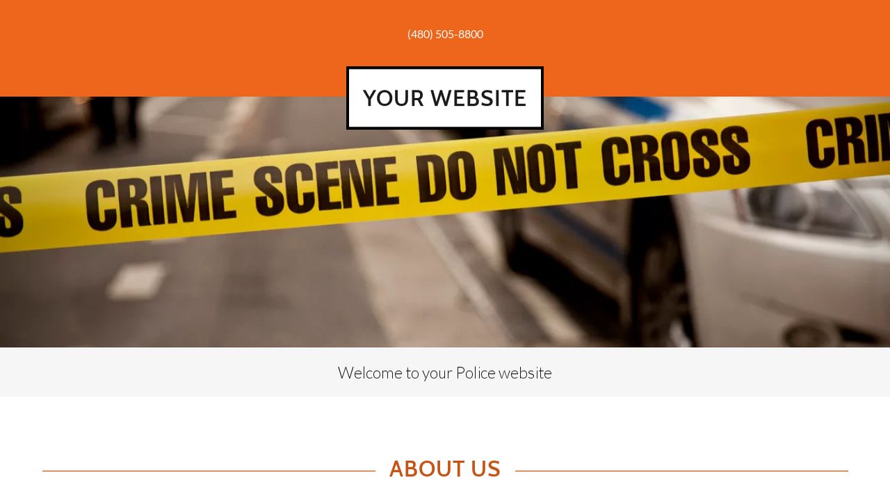 Police Website Templates GoDaddy