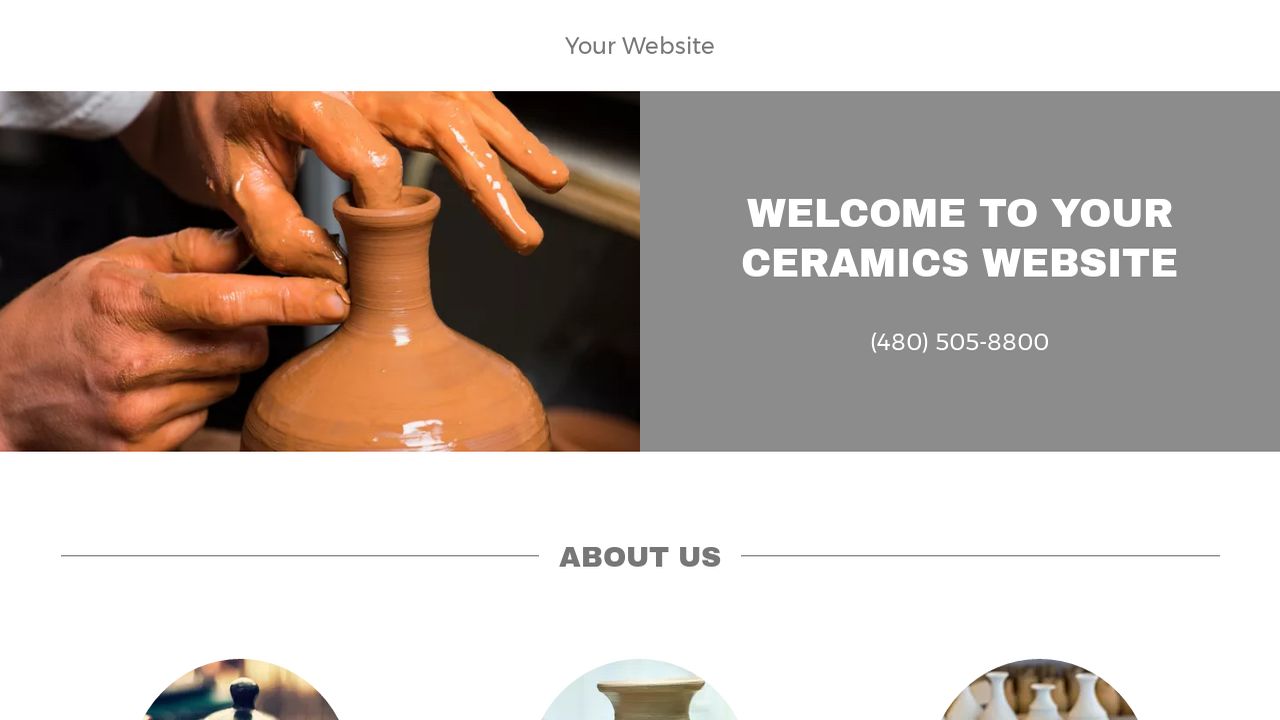 Pottery Websites Templates