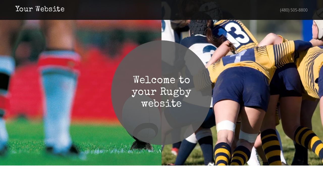 Rugby Union Website Templates