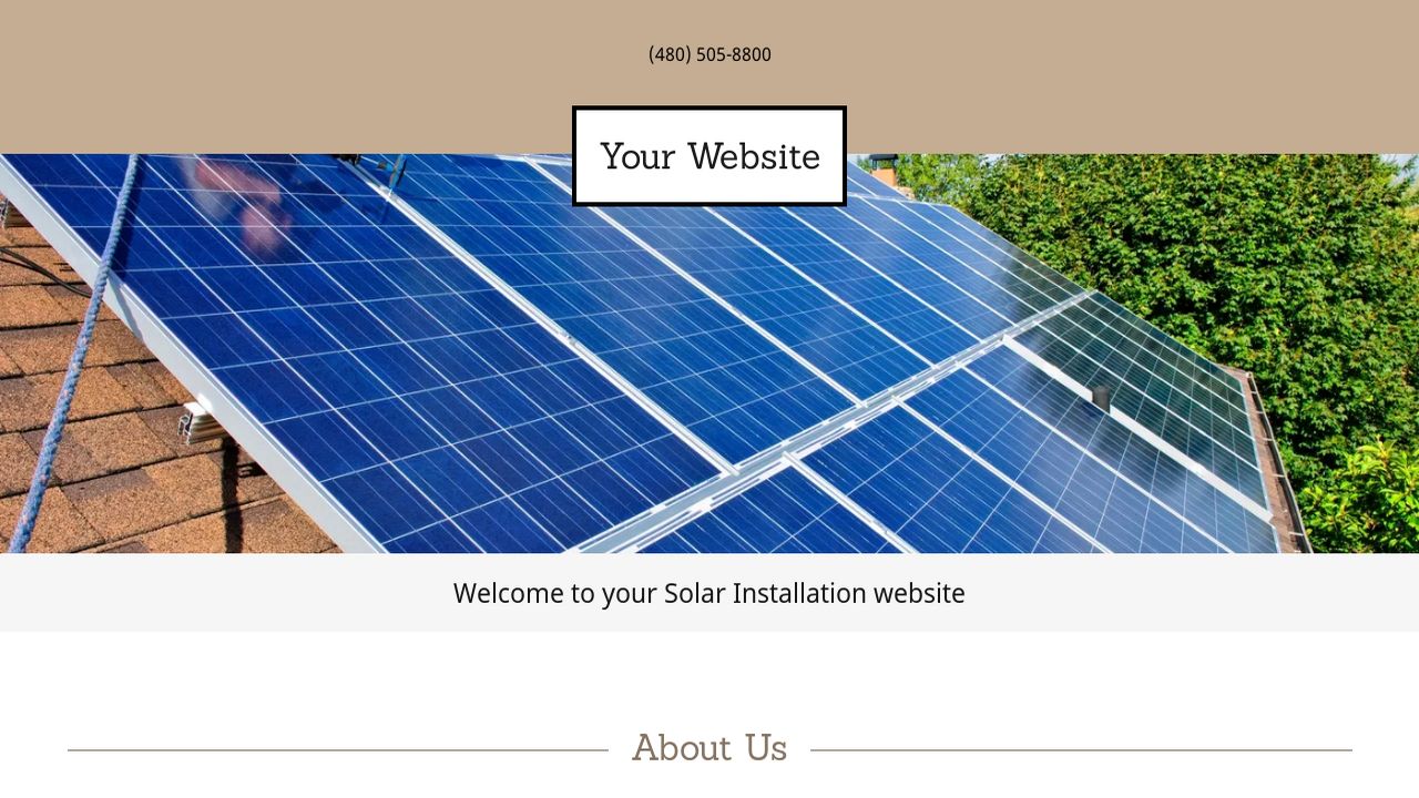 Solar Installation: Installation Solar
