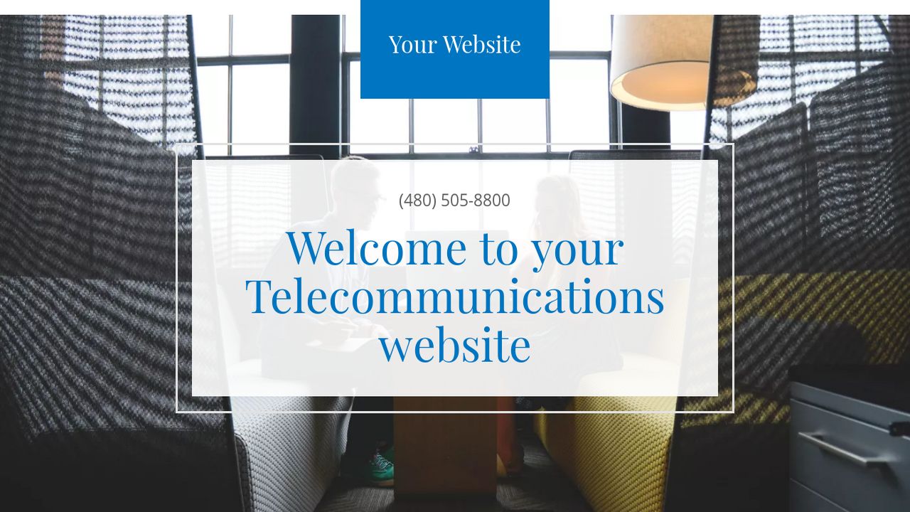 Telecommunications Website Templates GoDaddy