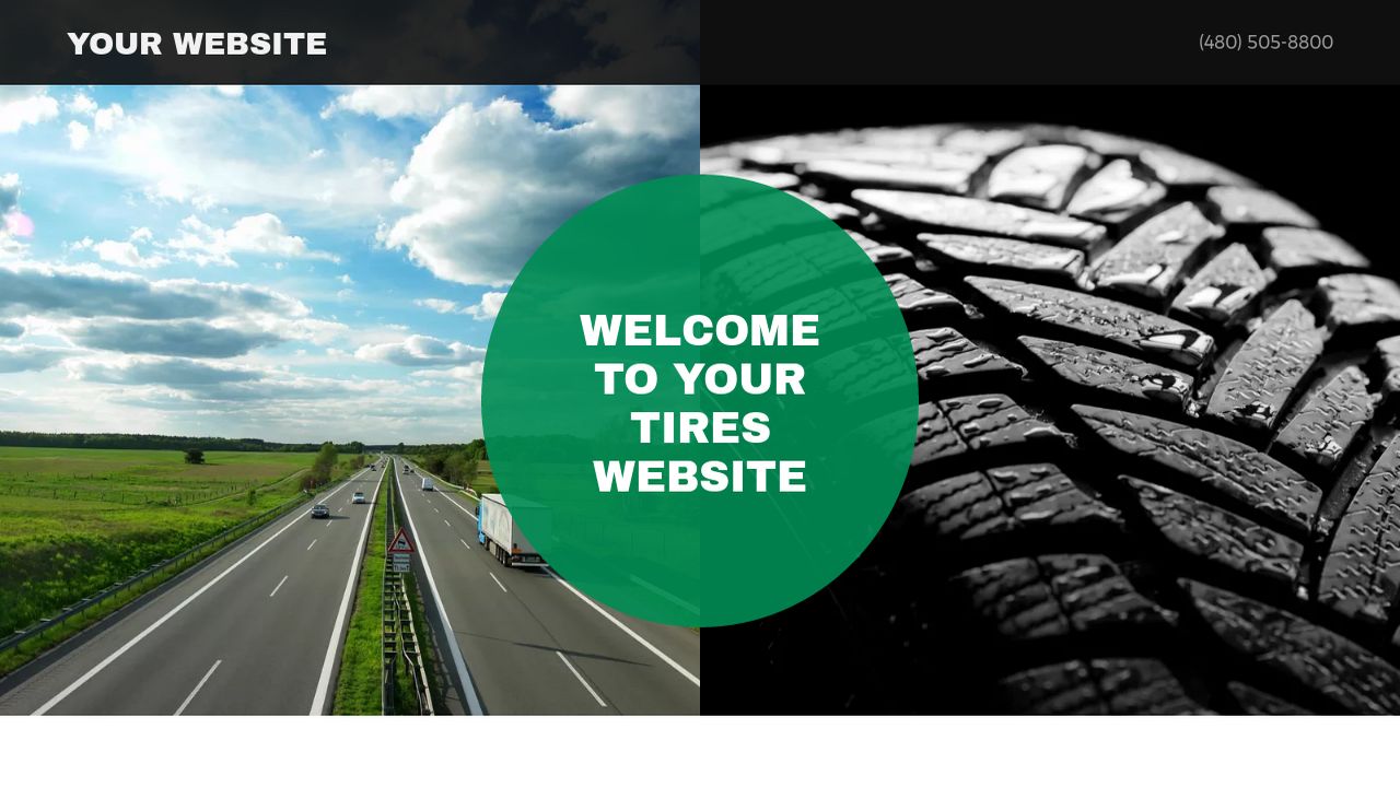 Tires site Templates GoDaddy