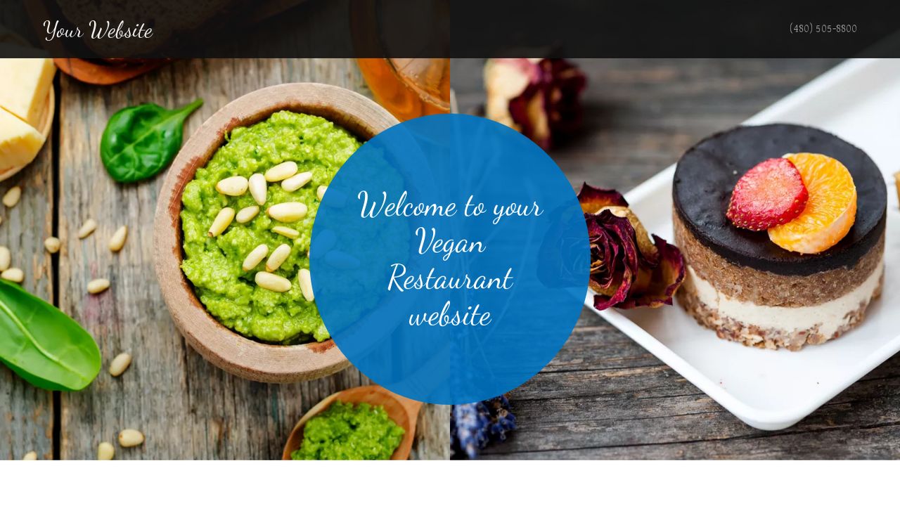 Vegan Restaurant site Templates GoDaddy