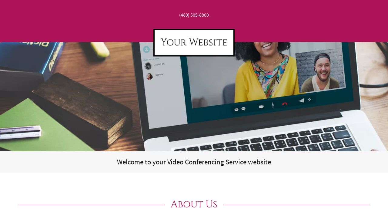 Video Conferencing Service site Templates GoDaddy