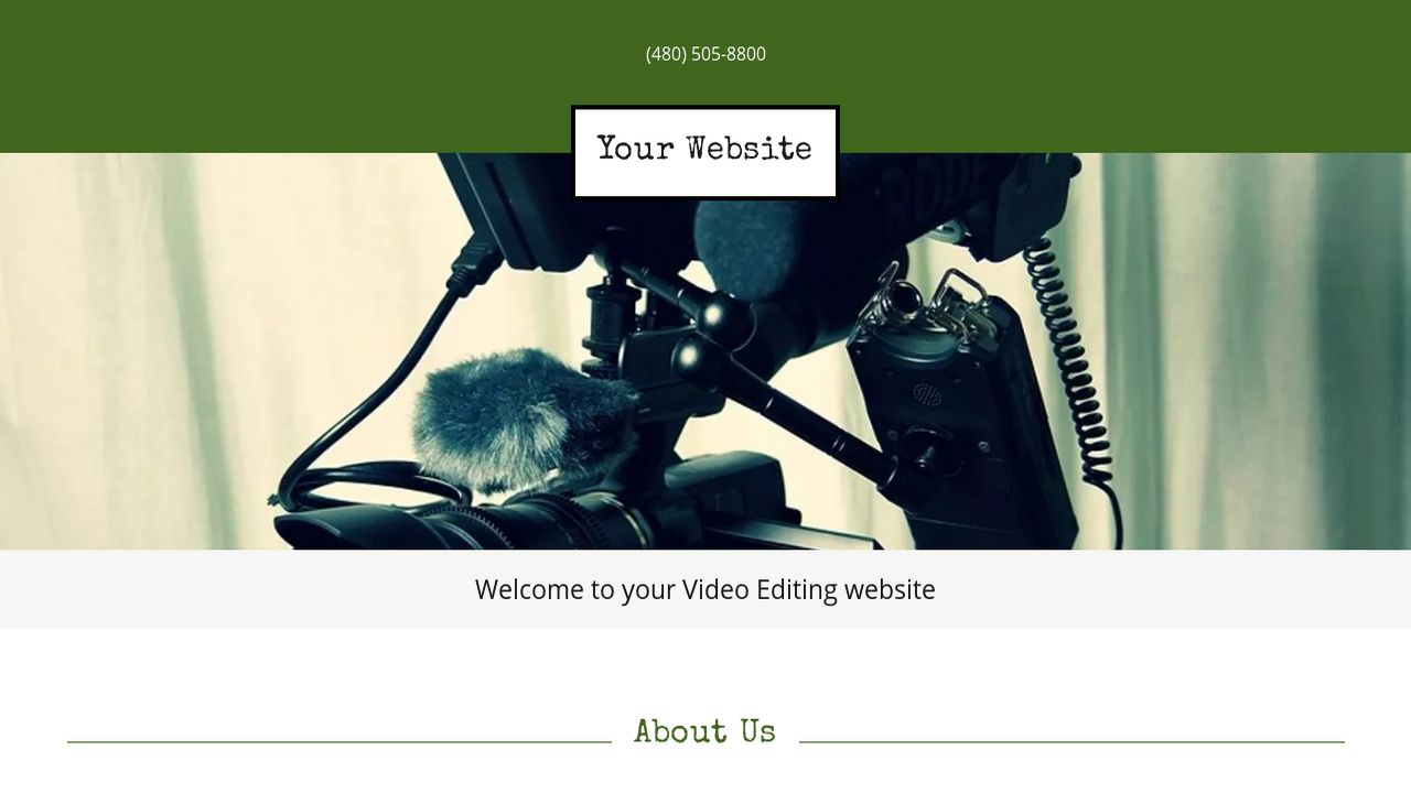 videos websites templates