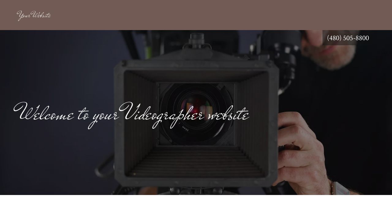 videographer website templates godaddy videographer website templates