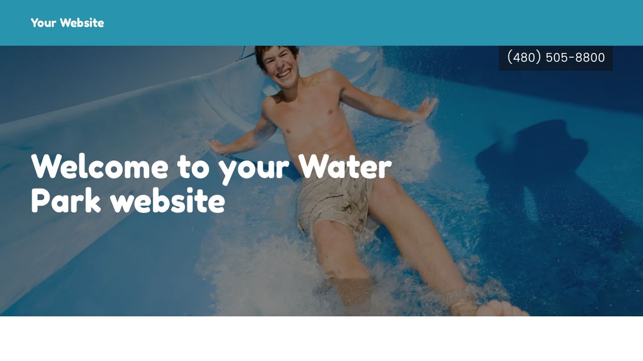 water-park-website-templates-godaddy