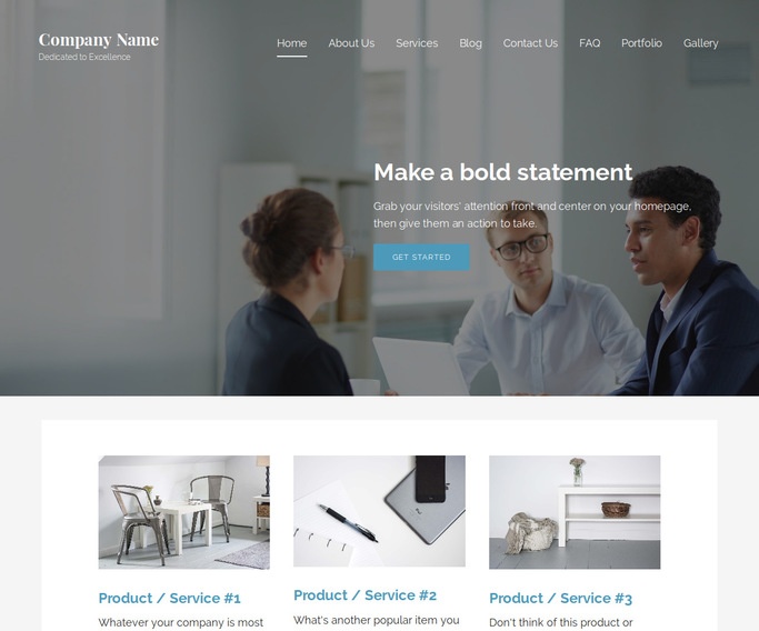 Lyrical Meeting Room Wordpress Theme Godaddy