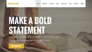 Stout Photography Service WordPress Theme