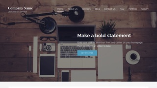Lyrical Web Design WordPress Theme