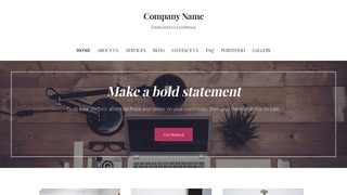 Uptown Style Web Design WordPress Theme